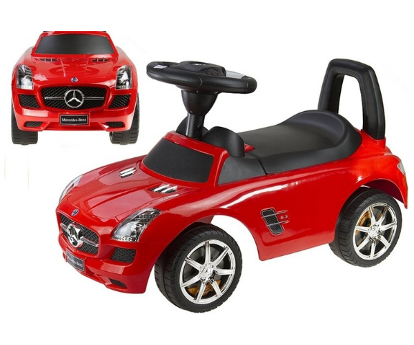 Pealeistutav auto Mercedes SLS, punane