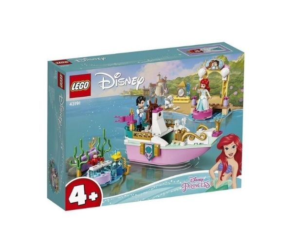 LEGO Disney Printsess Arieli pidustuste laev (114 osa)