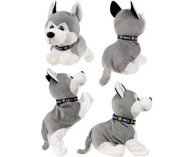 Interaktiivne pehme mänguasi koer Husky