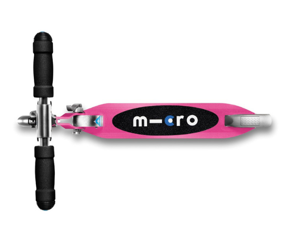 Tõukeratas Micro Sprite LED (roosa), vanusele 5+